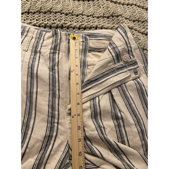 Lauren Ralph Lauren Striped‎ Linen & Viscose Blend Pants Women's Size 6 - Picture 5 of 13